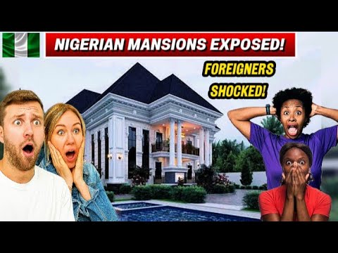 Видео: ИНОСТРАНЦЫ В ШОКЕ ОТ РОСКОШНЫХ Особняков в Нигерии! 🤯🇳🇬 Роскошные дома в Лагосе, Абудже, на земля...