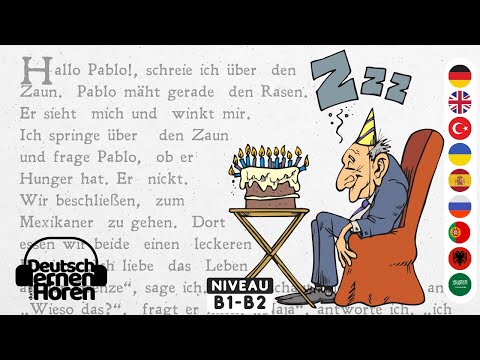 Видео: #575 Учите немецкий с историями [Учите немецкий на слух] - B1-B2 | Learn German with stories