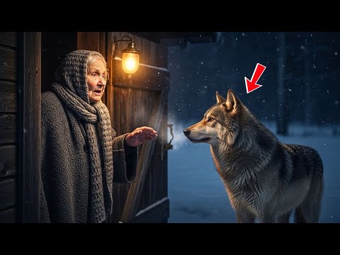 Видео: Волчица пришла ночью… и чудо согрело всю деревню