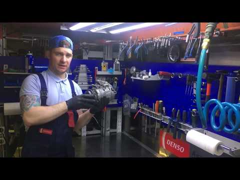 Видео: Volkswagen Touareg. Замена муфты компрессора кондиционера. Шум при работе.