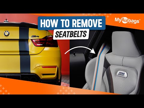 Видео: Ремонт ремня безопасности BMW M4 и установка фирменной M-полосы | MyAirBags