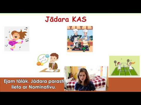 Видео: Грамматическая 5минутка #5 || Долженствование JĀDARA