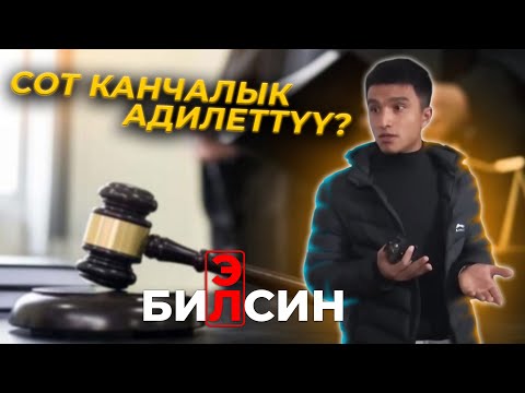 Видео: СОТ КАНЧАЛЫК АДИЛЕТТҮҮ? /АЛИ ЭРГЕШЕВ. #элбилсин #кыргызстан #алиэргешев