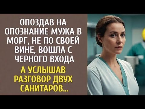 Видео: Опоздав на опознание мужа в морг, женщина вошла с  входа и подслушала шокирующий разговор санитаров
