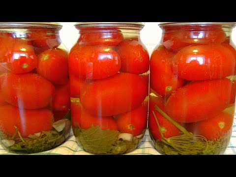 Видео: Маринованные помидоры с яблочным уксусом на зиму / Консервированные помидоры по-волгоградски