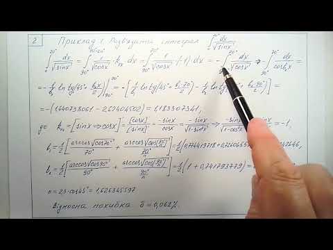 Видео: Приклад розв'язання інтеграла, який '' не береться'' в елементарних функціях.
