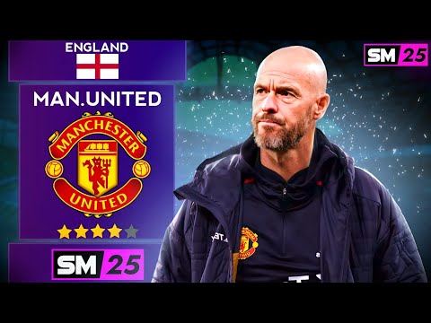 Видео: Перестройка за МАНЧЕСТЕР ЮНАЙТЕД в SM25 | Soccer Manager 2025