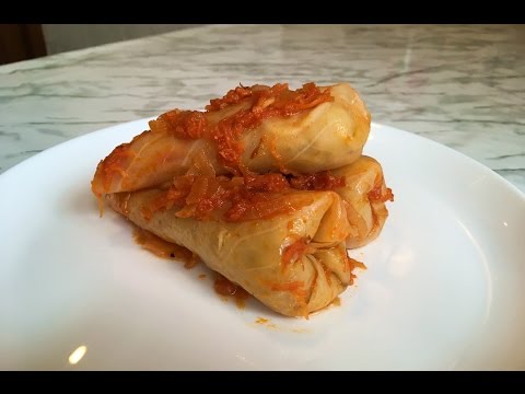 Видео: Постные Голубцы с Рисом (Очень Вкусно) / Cabbage Rolls / Пошаговый Рецепт на Великий Пост