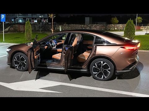 Видео: Обзор ночных огней Mazda 6e