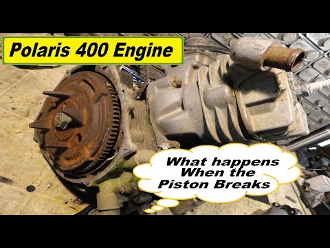 Видео: Разборка двигателя Polaris 400