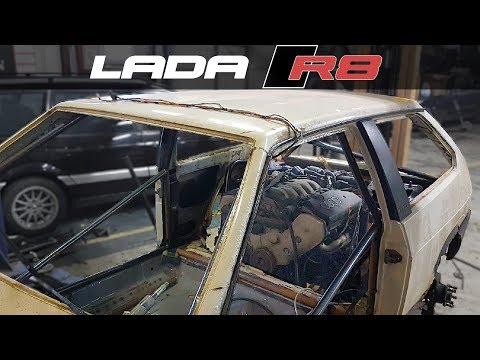 Видео: ВАЗ-2108  с мотором V8 от AUDI    //  LADA R8