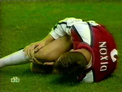 Видео: ЛЧ 2001-02 2гр этап Группа D 4 тур  Арсенал Байер  обзор НТВ