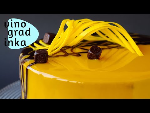 Видео: Зеркальная глазурь для торта и ВСЕ СЕКРЕТЫ | Гляссаж | Mirror Glaze | Vinogradinka