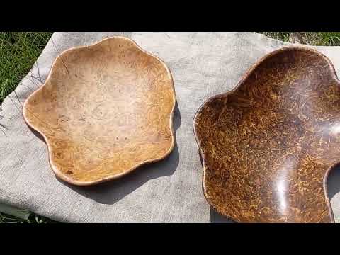 Видео: Кап каштана , морёный в парах аммиака