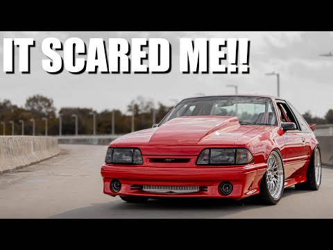 Видео: Мой друг, Foxbody Mustang 1987 года, 1200 л.с.!!