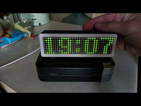 Видео: Лучшие WiFi часы-информер с отличным функционалом