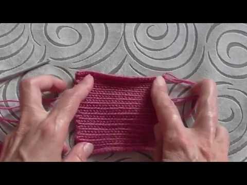 Видео: Лицевая гладь Тамбурное вязание крючком Slip stitch crochet