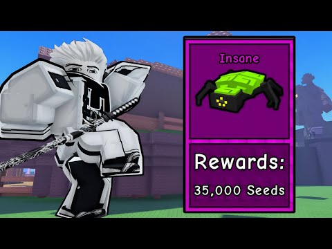 Видео: ПРОШЛИ *ВЫЖИВАНИЕ* НА СЛОЖНОСТИ *INSANE* И ПОЛУЧИЛИ 35,000 СЕМЯН В GARDEN TOWER DEFENSE ROBLOX!