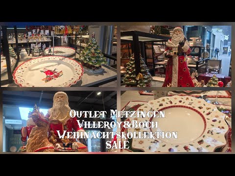 Видео: Outlet Metzingen🎄Villeroy& Boch рождественские коллекции SALE -44%