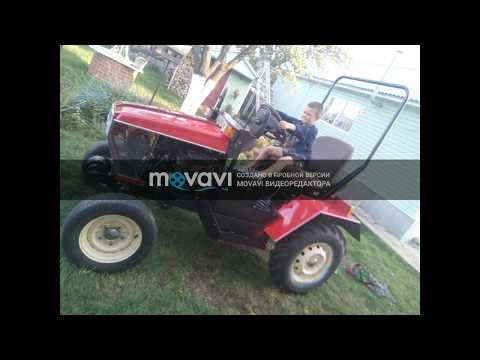 Видео: Мини-трактор с двигателем от ЗАЗ