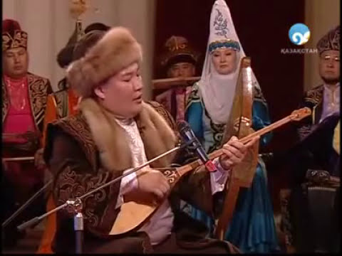 Видео: Серік Жақсығұлов & Руслан Ахметов '' Ән көкпар '' / 8 қырлы дәстүрлі ән байқауы үзінді /