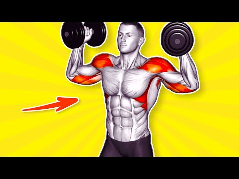 Видео: Создайте пуленепробиваемые плечи с помощью этих проверенных упражнений с гантелями