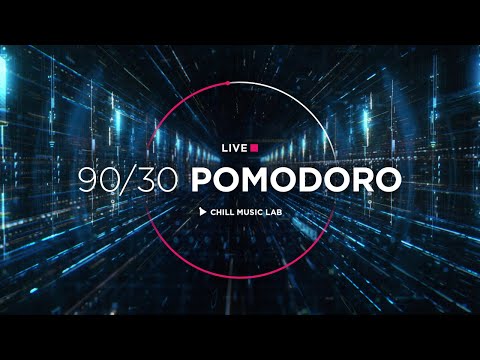 Видео: Таймер 90/30 Pomodoro | Музыка без отвлекающих факторов для глубокой концентрации