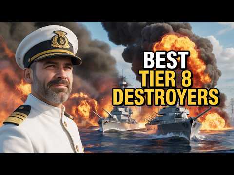 Видео: Какие эсминцы 8 уровня ЛУЧШЕ ВСЕГО СТОЯТ ДЛЯ ПРОКАЧКИ В World of Warships 2025?
