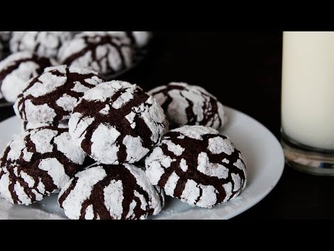 Видео: Треснутое Шоколадное Печенье ♥ Рецепты NK cooking