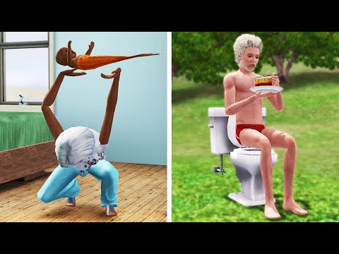 Видео: Возрождение ЧЕЛОВЕЧЕСТВА пошло не по плану в The Sims 3