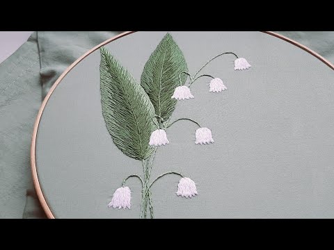 Видео: Вышивка гладью для начинающих. Первые шаги. Урок 7. Stitch embroidery for beginners. Lesson 7.