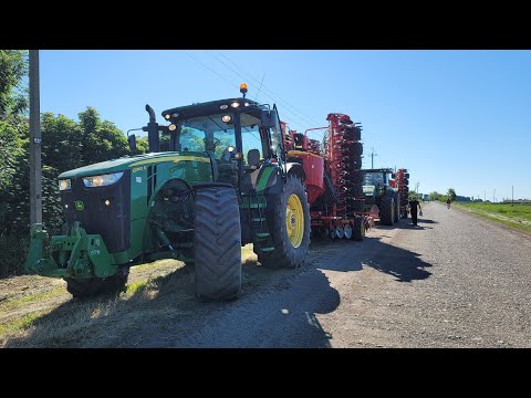 Видео: Эвакуация техники! Краткий обзор на John Deere 8360R+Spirit900