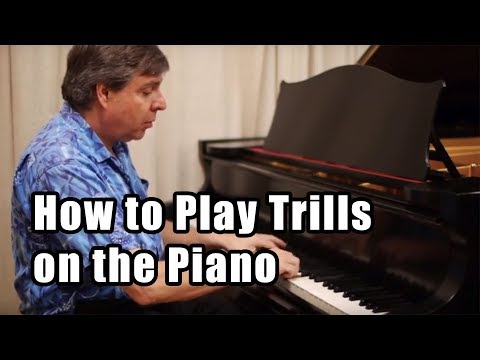 Видео: Как играть трели на фортепиано: техника и практика