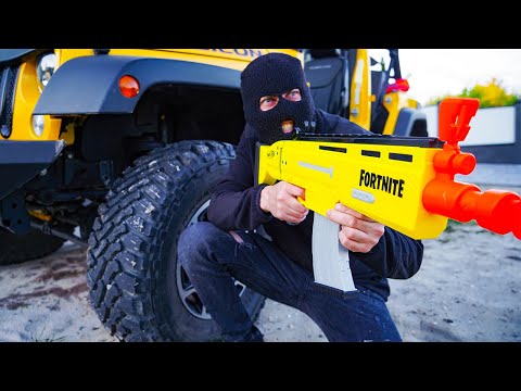 Видео: NERF - GUN. Bos is furious.. Борода в БЕШЕНСТВЕ.