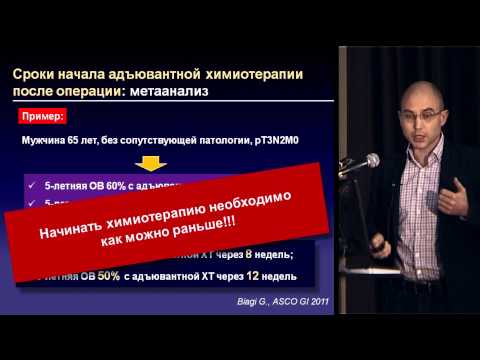 Видео: А.А. Трякин,«Адъювантная химиотерапия колоректального рака».