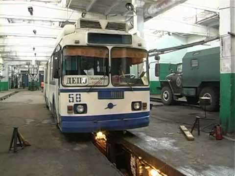 Видео: Троллейбусный парк к морозам готов