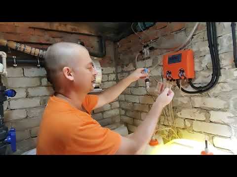 Видео: Станция дозирования JUNIOR (АКОН). На что обращаем внимание. Как выставлять Rx (ОВП)