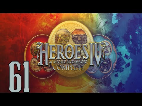 Видео: Прохождение Heroes of Might and Magic 4 Complete Серия 61 "Некромант философ против всех"