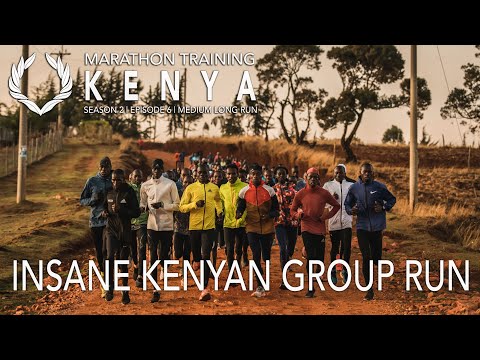 Видео: БЕЗУМНЫЙ КЕНИЙСКИЙ ГРУППОВОЙ ЗАБЕГ | Тренировка к марафону в КЕНИИ с ЛУИСОМ ОРТА | S02E06