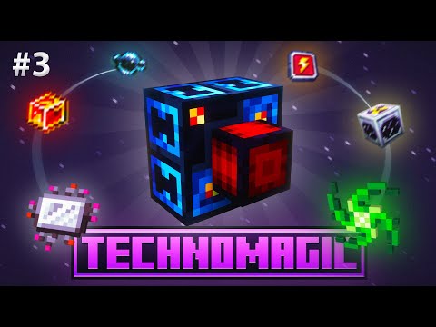 Видео: Майнкрафт ЛетсПлей ТехноМагия #3 Первая ЭНЕРГИЯ