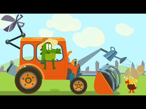 Видео: 🚚 Тачки, тачки 🚗  – Трактор-крокодил – Серия 19 | Мультик для детей про машинки