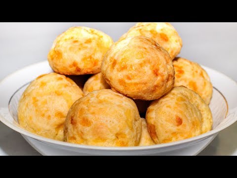 Видео: Сырные булочки. Гужеры. Рецепт