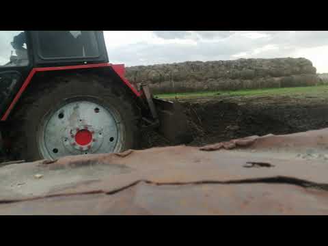 Видео: Т-40АМ+ЛТЗ-55 =  перегной на огороде