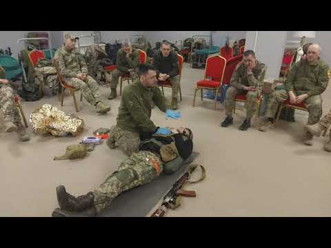 Видео: Тактична медицина (2023): стан свідомості (AVPU) протокол MARCH (постановка НФП)