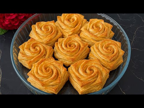 Видео: Все думают, что это слоеное тесто. Это совершенно новый метод. Простой рецепт