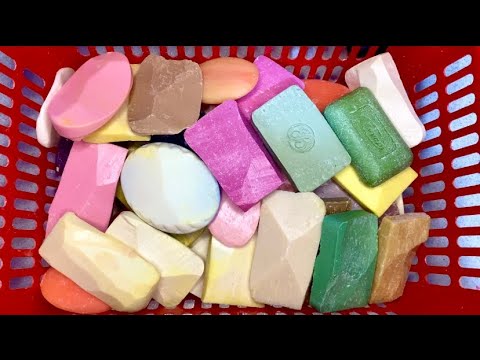 Видео: ASMR 🔪🔥🧼Cutting dry soap ♥️Leftovers 🔥Резка сухих обрезков 🤎🧡💚💛🤍🩷