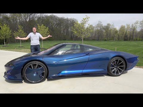 Видео: McLaren Speedtail - это самый крутой современный гиперкар (за $3 миллиона!)