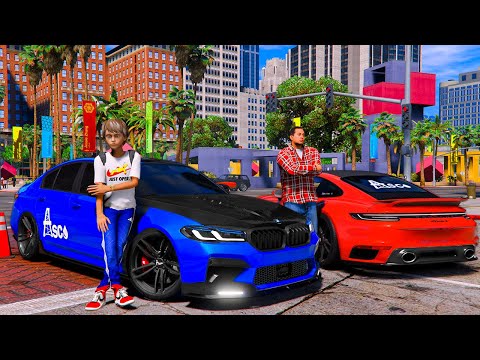 Видео: ОПЕРСКАЯ ЕЗДА В GTA 5 - BMW M5 F90 ASCO ПРОТИВ PORSCHE 911 TURBO S ASCO! ШАШКИ НА БМВ М5 Ф90! 🌊ВОТЕР