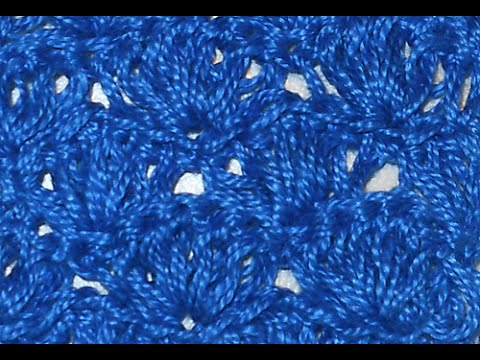 Видео: Узор крючком Черепахи - Crochet pattern turtle - веера и ракушки крючком