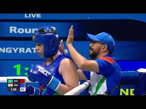 Видео: Азия Ойындары. +80 келі. Елнура Қоңырат (KAZ) - Аншика (IND). ФИНАЛ